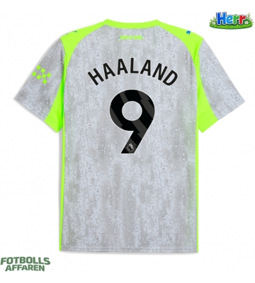 Manchester City Erling Haaland #9 Tredje Tröja 2025-26 Kortärmad